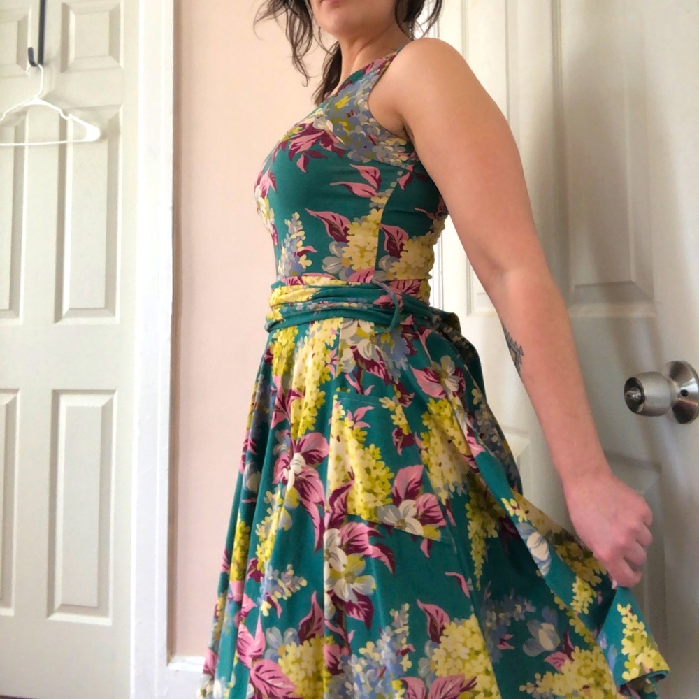 Effie’s Heart flower patterned dress